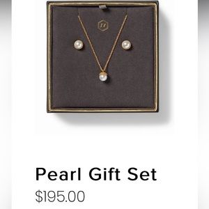 Julie Vos pearl necklace and earrings set